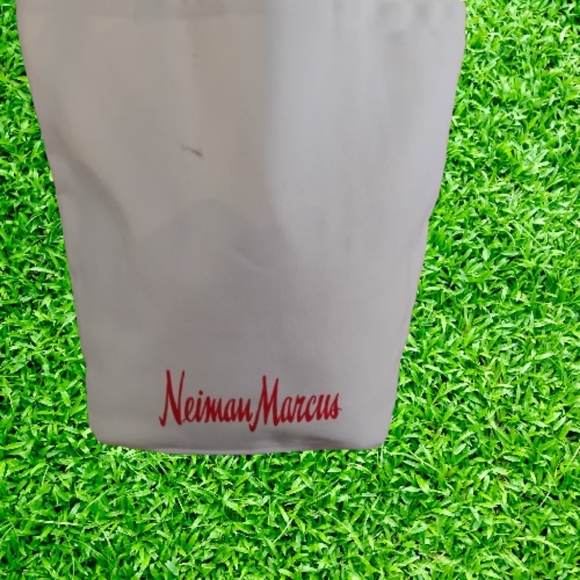 New $60‎ Neiman Marcus Women's White Crazy Good Style Canvas Tote Bag - Picture 3 of 3